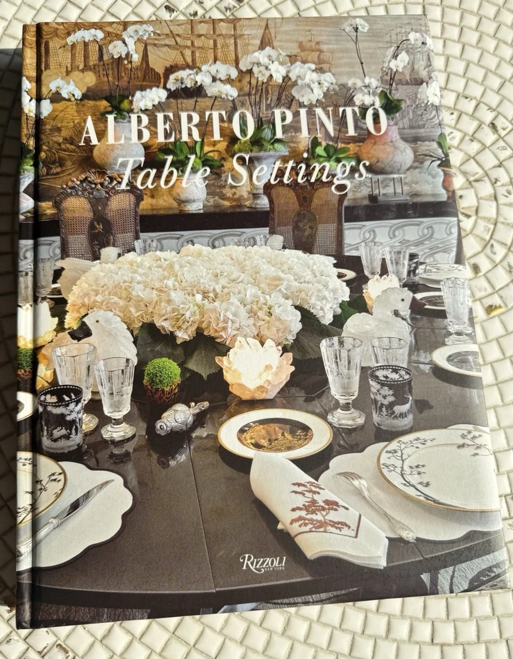 Alberto Pinto: Table Settings by Alberto Pinto (2010, Hardcover) EXCELLENT